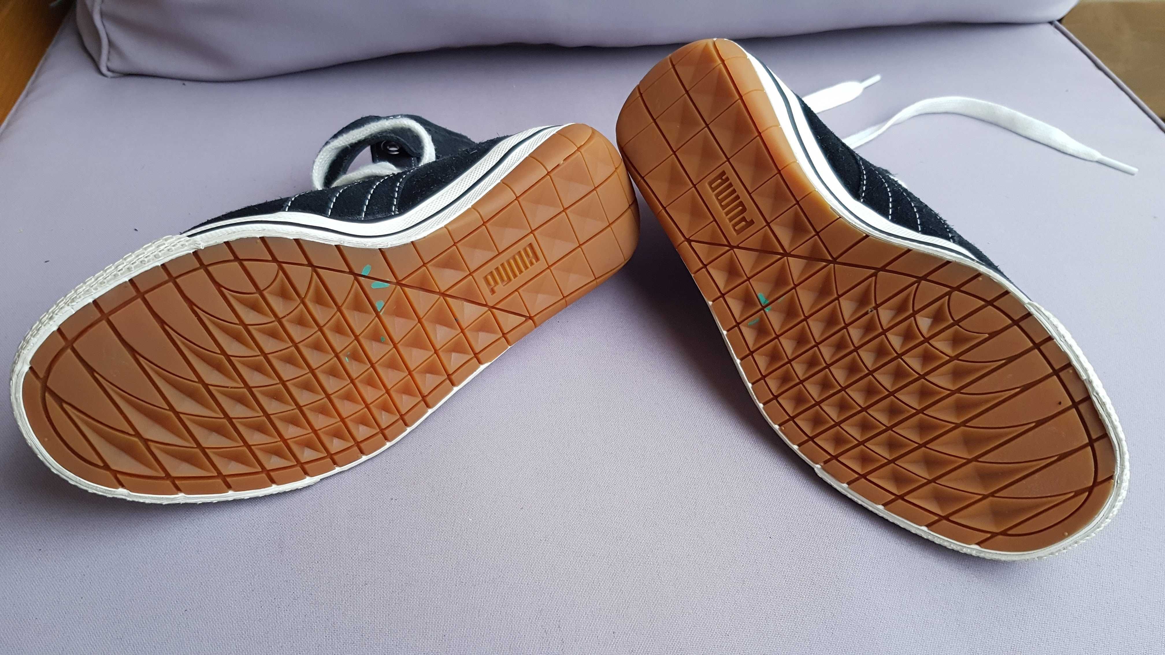 buty, trampki 36 czarne, zamszowe, oryginalne PUMA NOWE