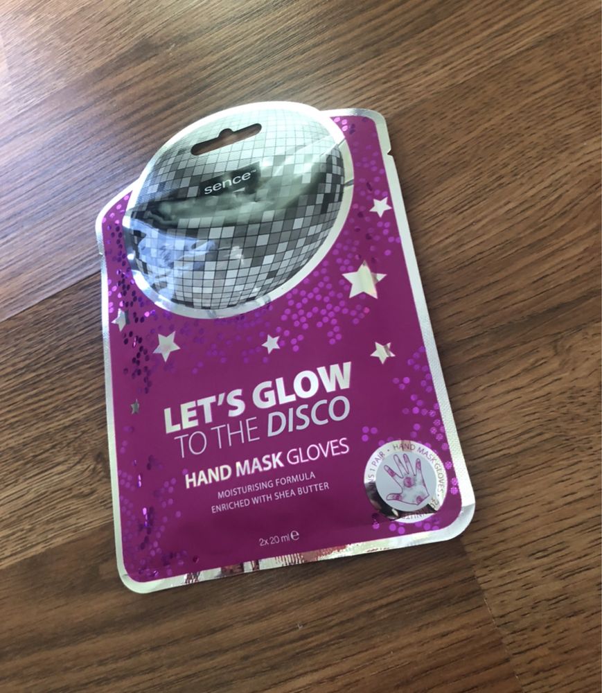 Glow To The Disco Maska do dłoni rąk Sence Collection Let's rękawiczki