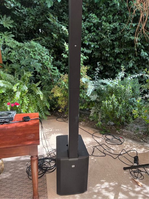 Aluguer de som para eventos medios e pequenos