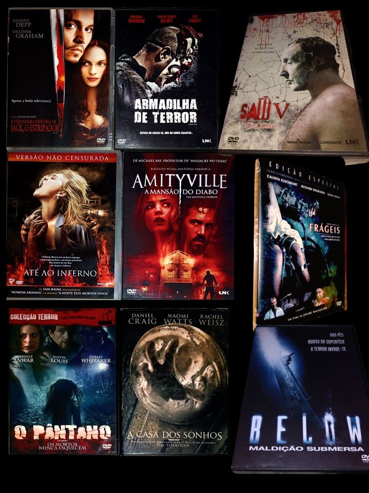 DVD| THRILLER & TERROR •Pack 1•