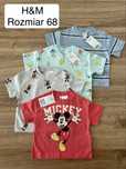 Koszulki na krótki rękaw H&M rozmiar 68 Myszka Miki lato
