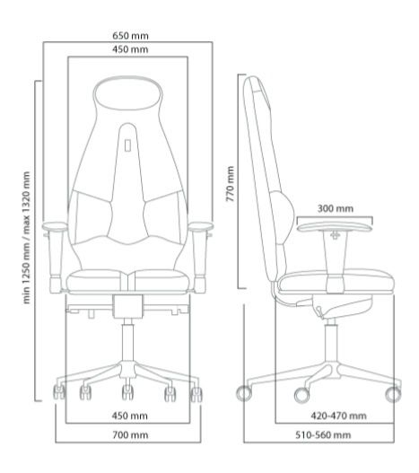 Эргономическое кресло Kulik System GALAXY
