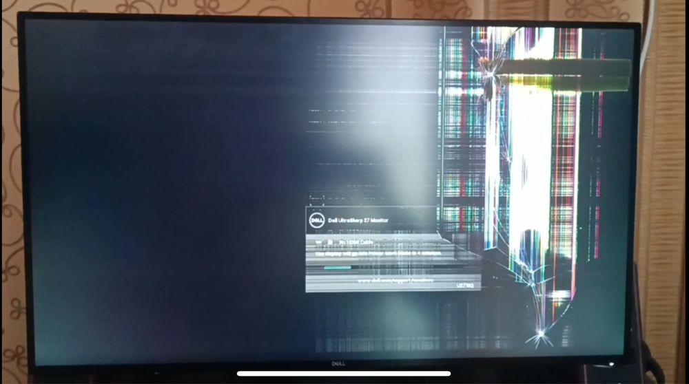 4k монітор DELL U2718Q на запчастини