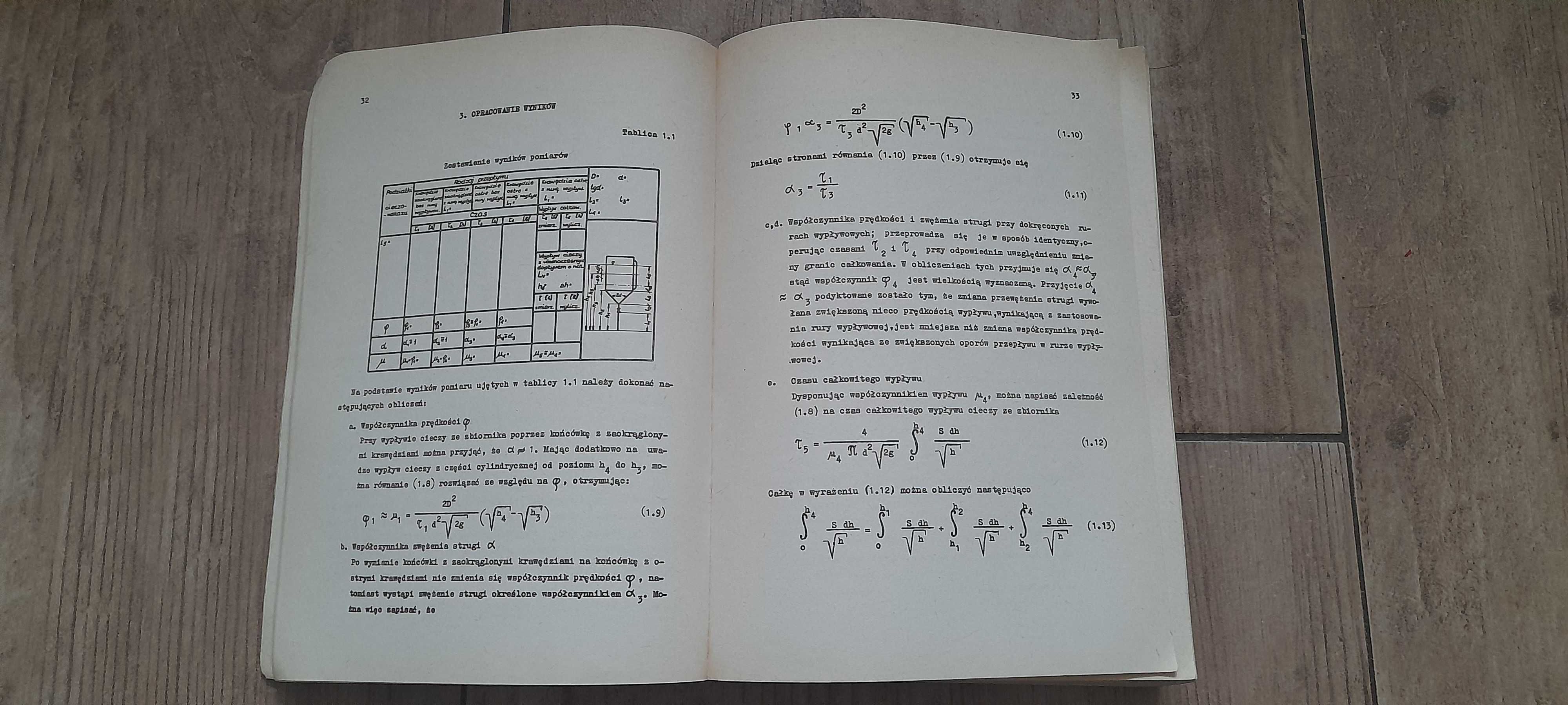 "Ćwiczenia Laboratoryjne z Inżynierii Chemicznej" - PK, Kraków 1984