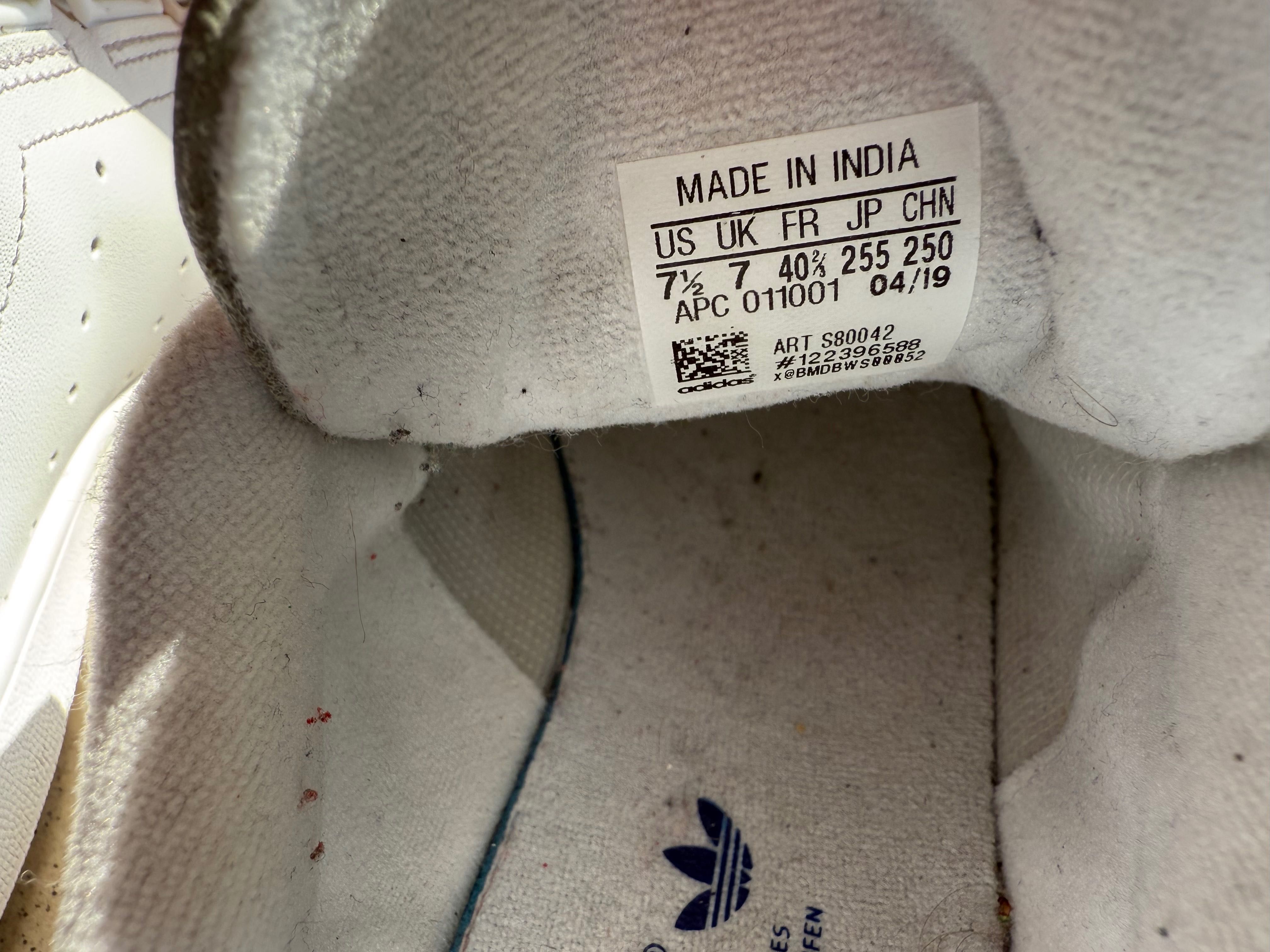 Adidas STAN SMITH - Sneakersy niskie, rozmiar 40 2/3