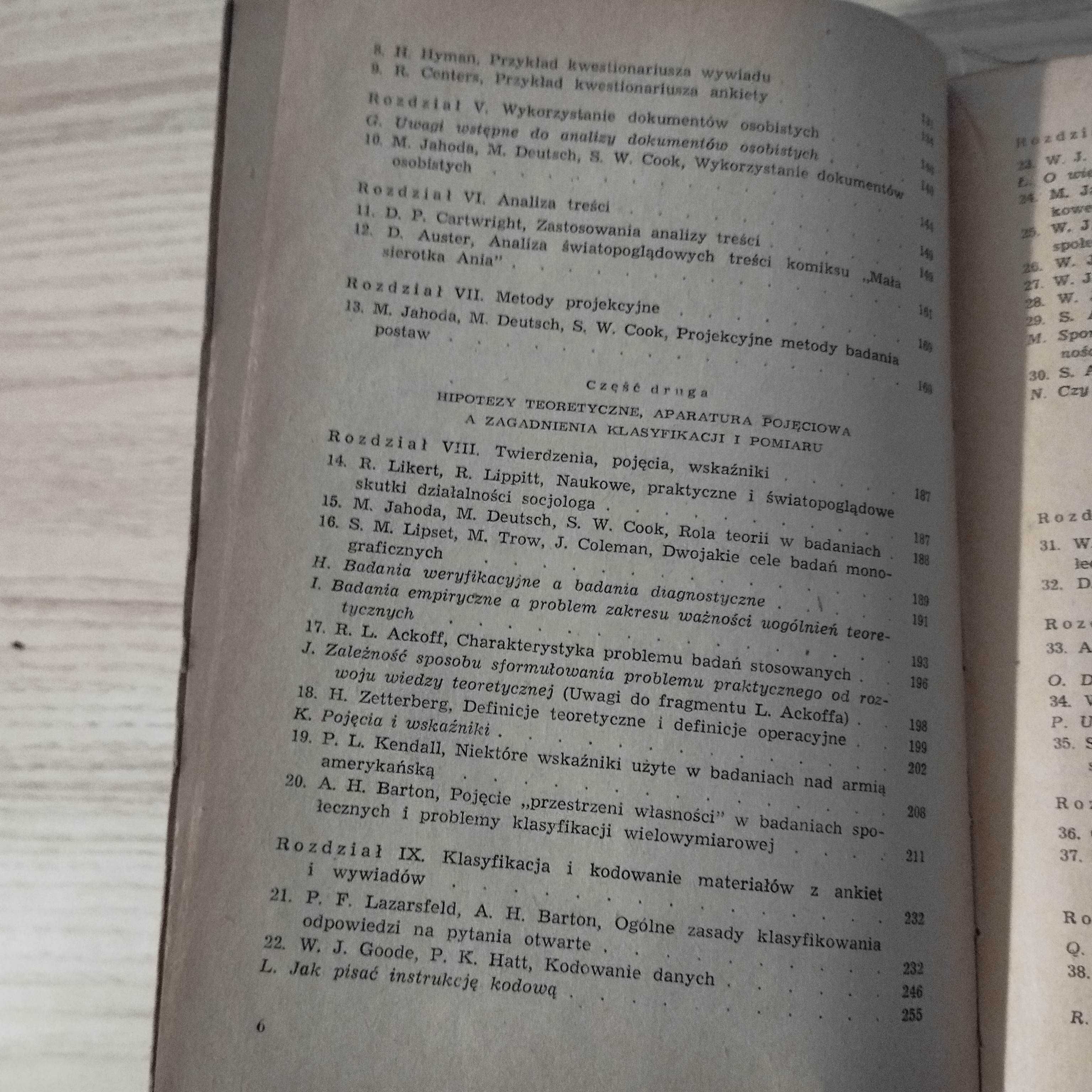 Metody badań socjologicznych Stefan Nowak Wydanie 1 1965