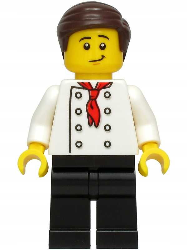 Lego City Figurka Kucharz,  Chef Cty0964a