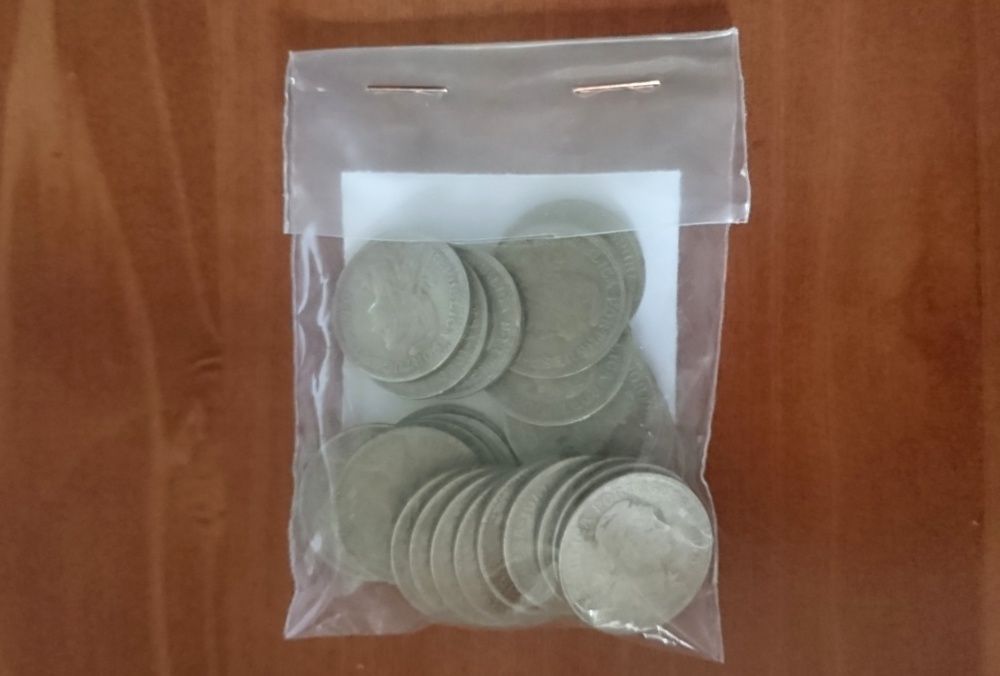 Lote de 26 Moelas Antigas - 50 CENTAVOS