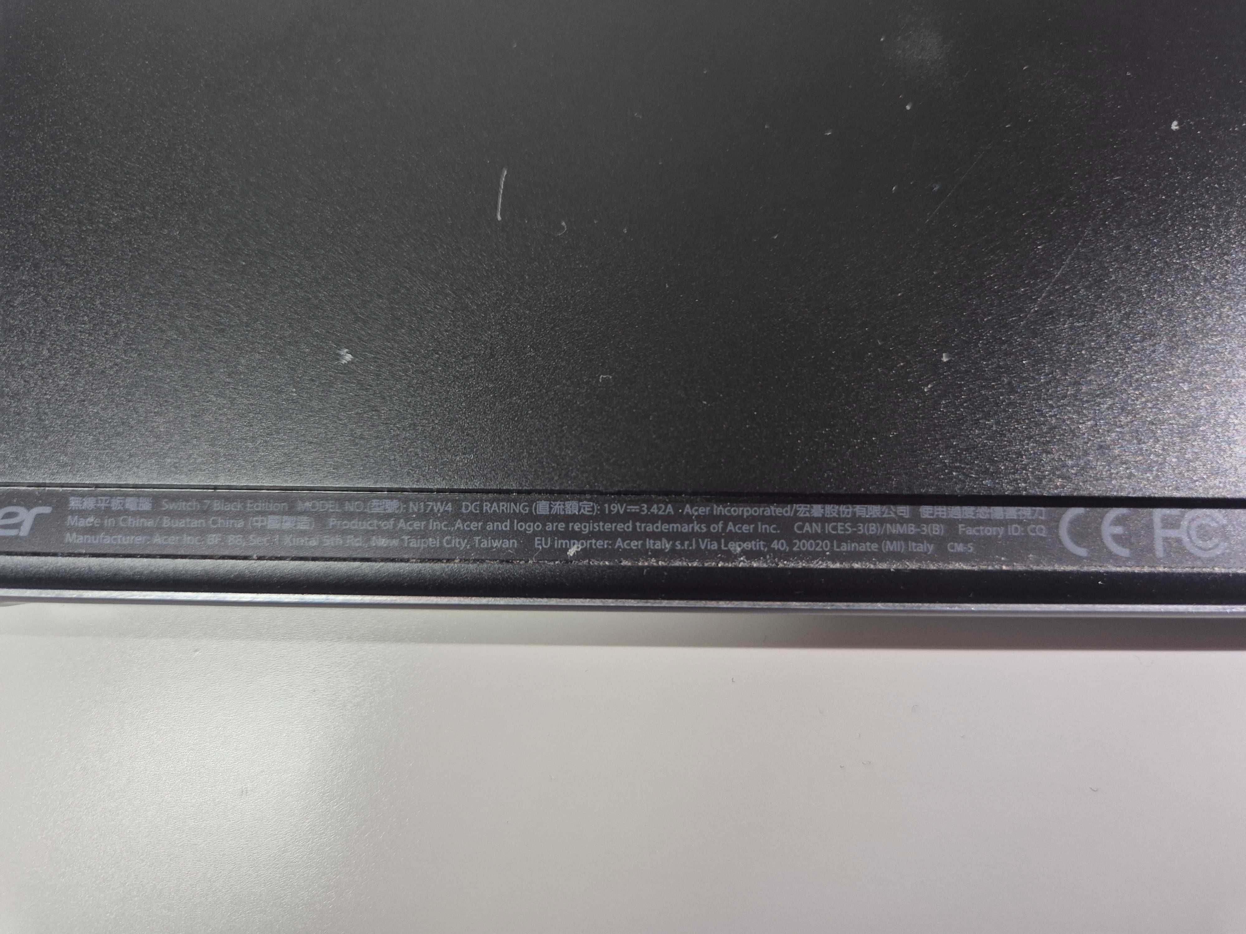 Laptop 2w1 Acer Switch 7 i7 Nvidia 16/512