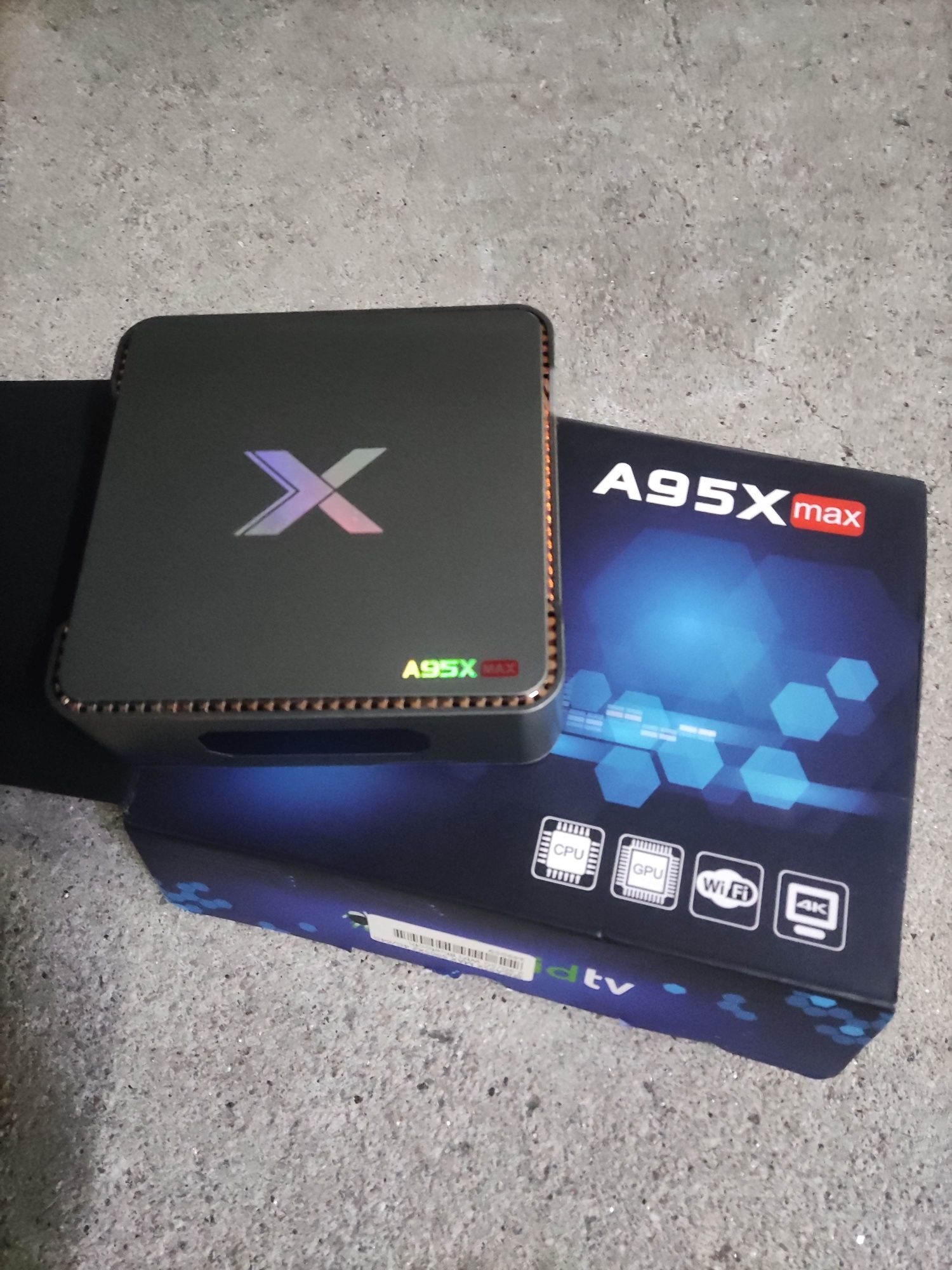 Box TV android A95X Max