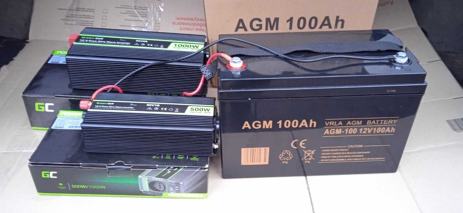 Аккумуляторы AGM VRLA Green Cell 12 В 100 Ач,