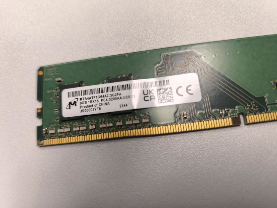 Memória RAM 8GB DDR4 3200MHz
