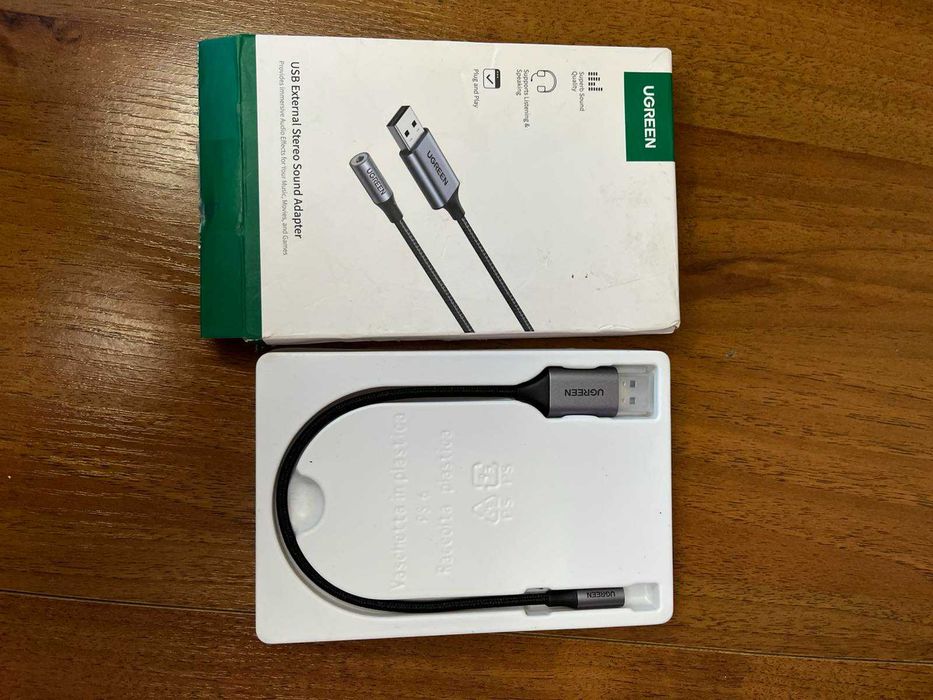 UGREEN  стереоадаптер