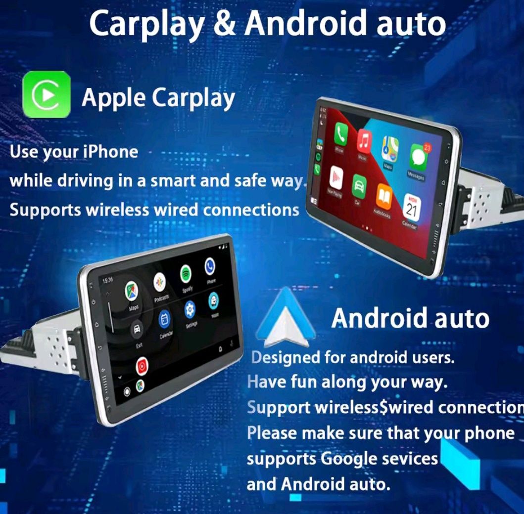 Автомагнитола CARPLAY Bluetooth wife