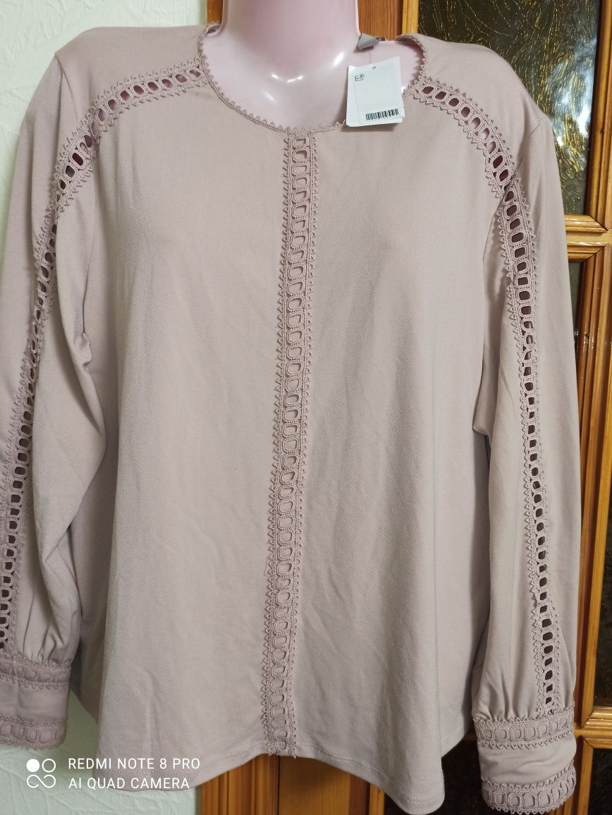 Шикарна нова блуза (кофточка) розм.56-58