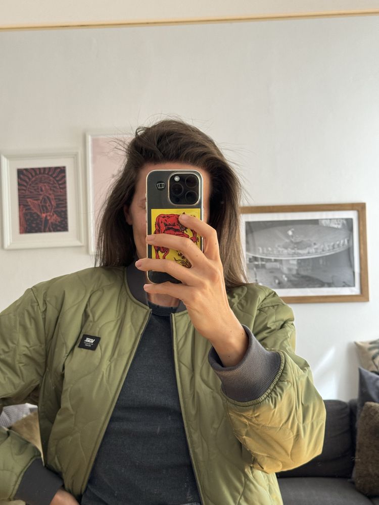VANS, kurtka bomber Pickett, khaki, roz. S