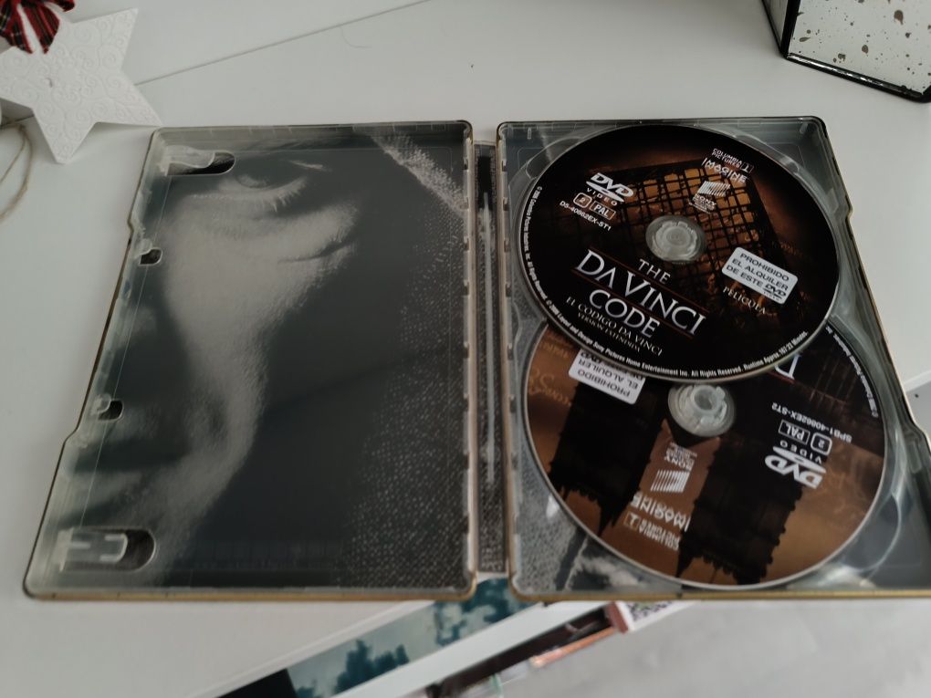 Vendo DVD O Código Da Vinci em Caixa Metálica ( Versão Alargada )