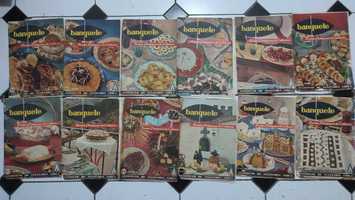 84 revistas antigas de culinária Banquete