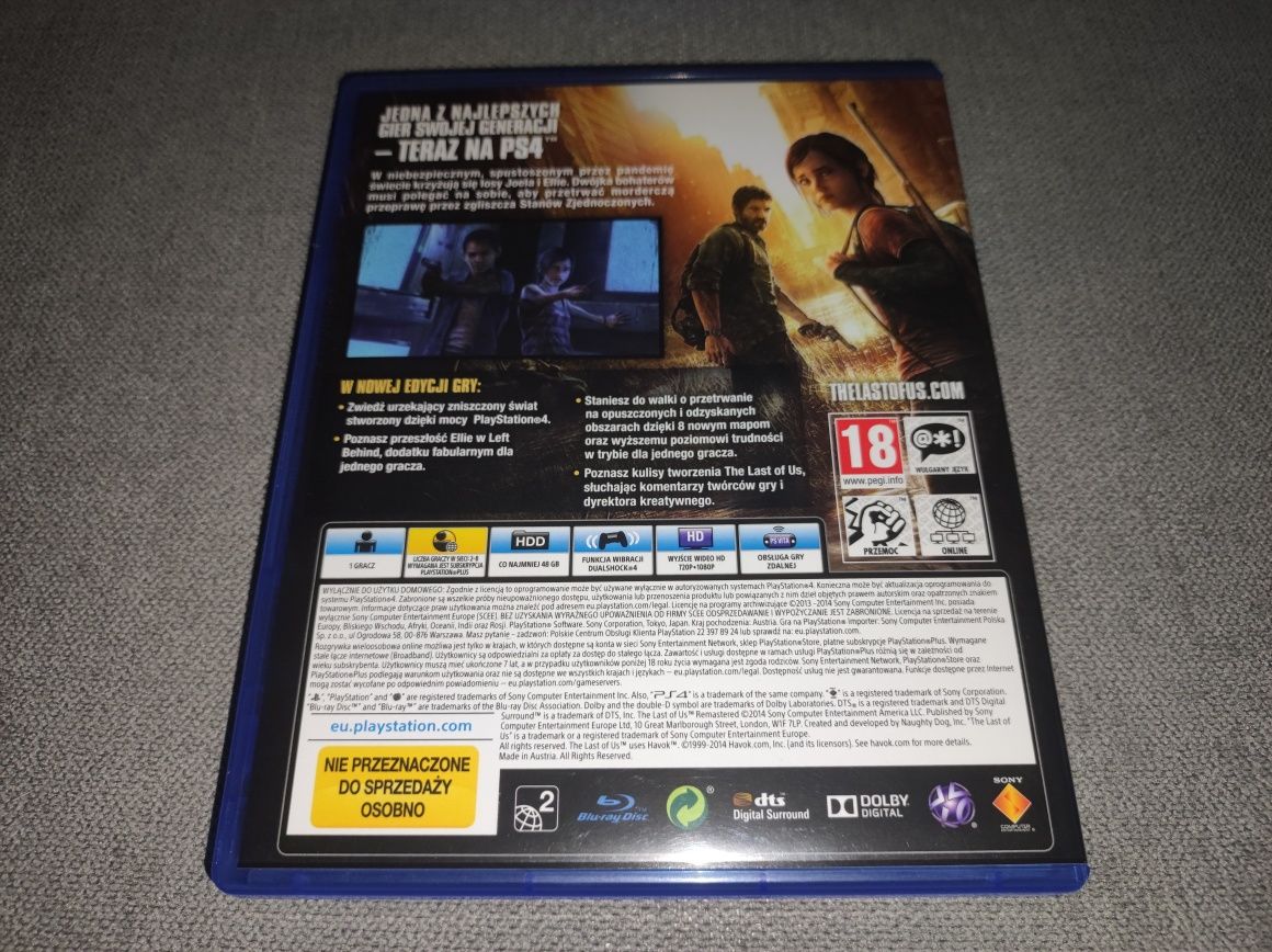 The Last Of Us Remastered | PS4