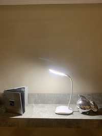 Лампа настольная сенсорная USB LED светильник с аккумулятором