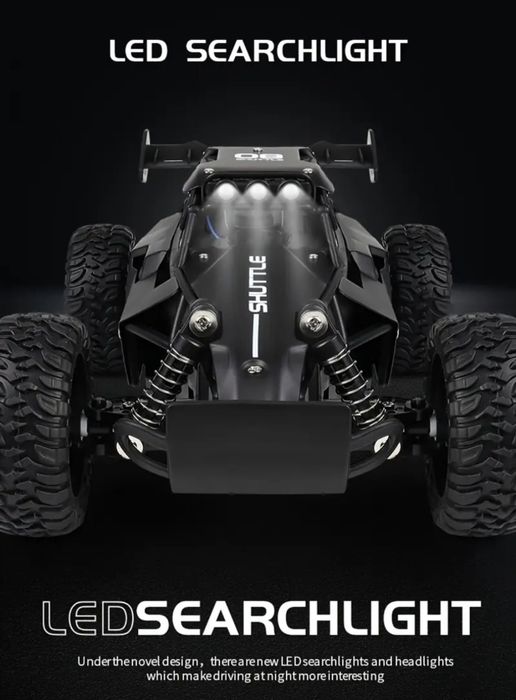 Радіокерована машинка позашляховик Hotdeer Off-Roader пульт авто баггі