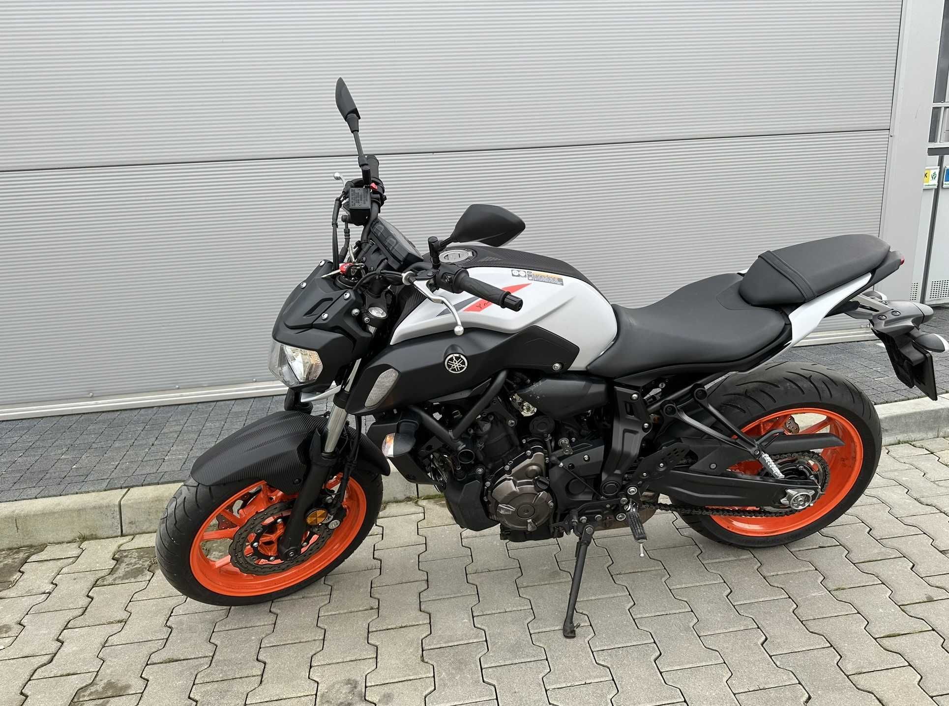 Yamaha MT 07  super stan niski przebieg 2020