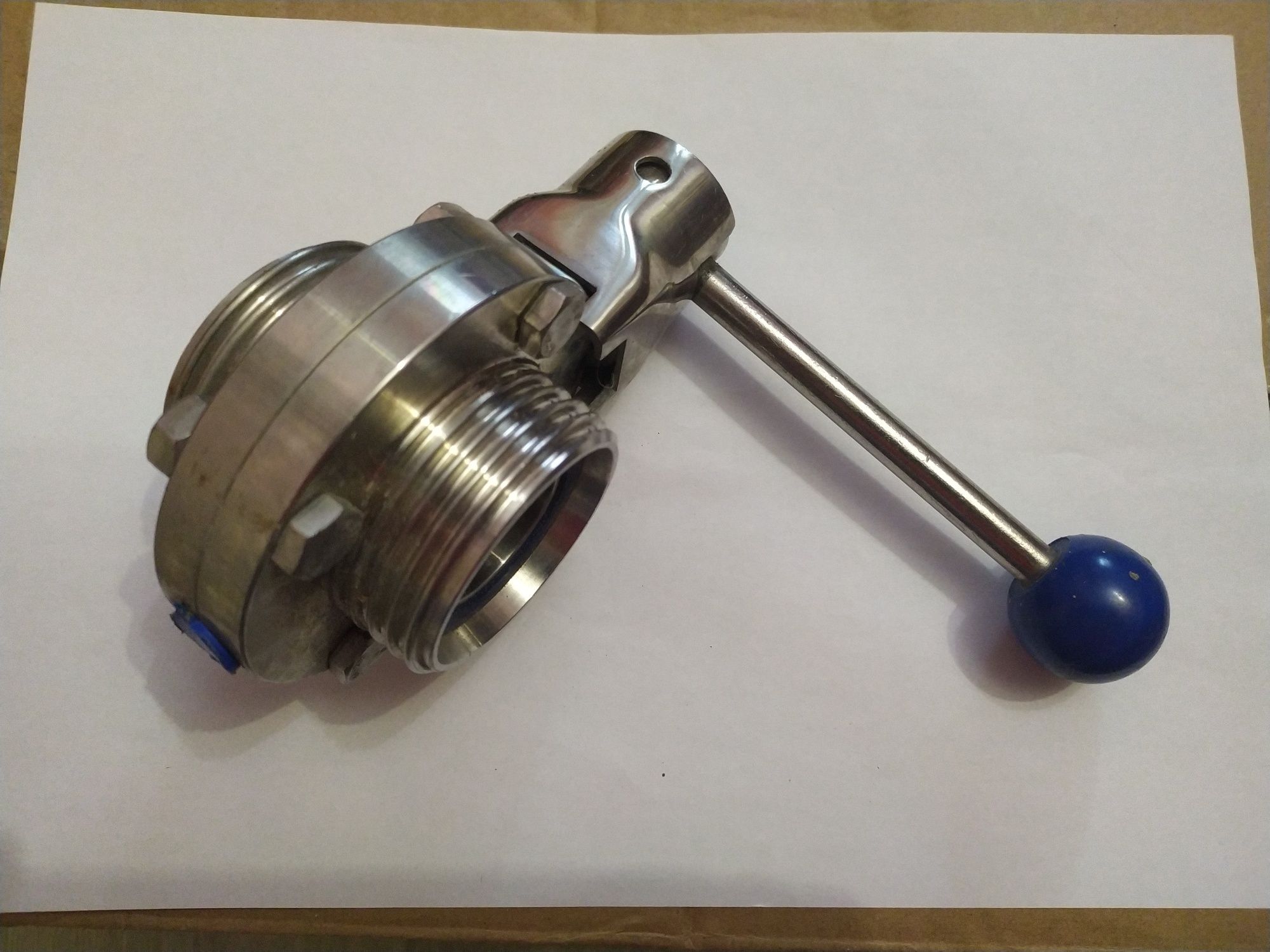 Краны дисковые нержавеющая сталь dn25 и dn32.