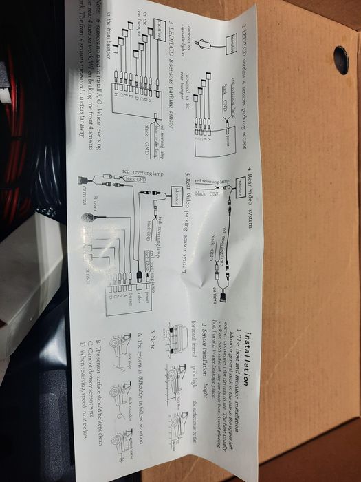 Sensor de estacionamento cinza prata