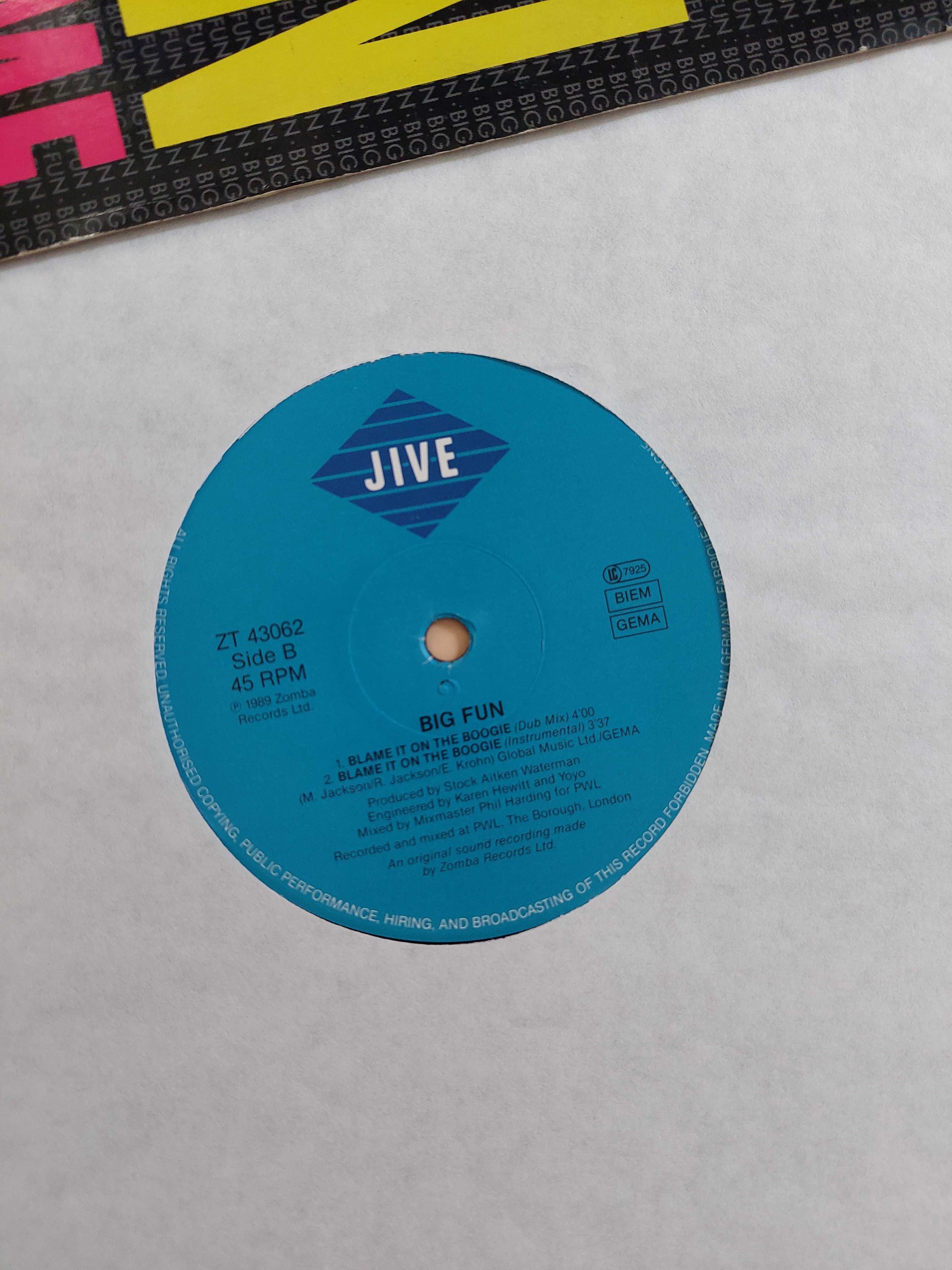 Big Fun – Blame It On The Boogie