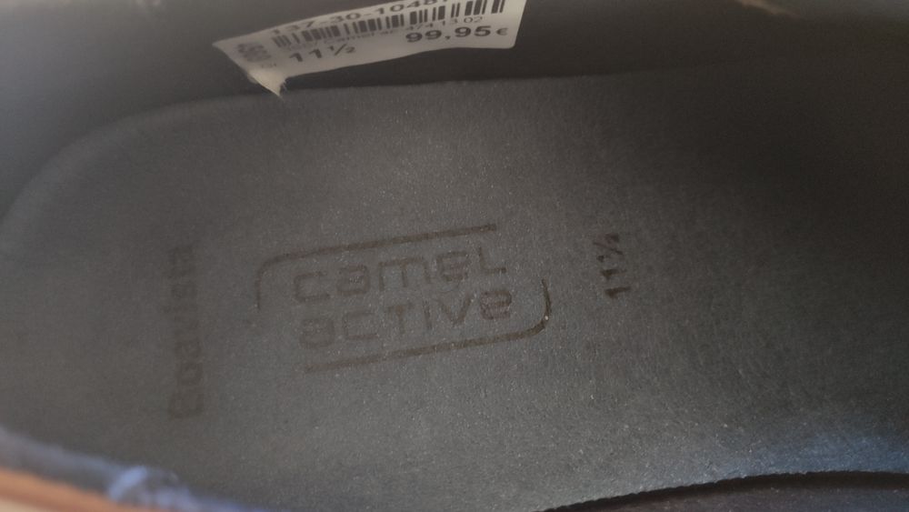 Sapatos CAMEL ACTIVE Boavista Castanhos - Tamanho 46