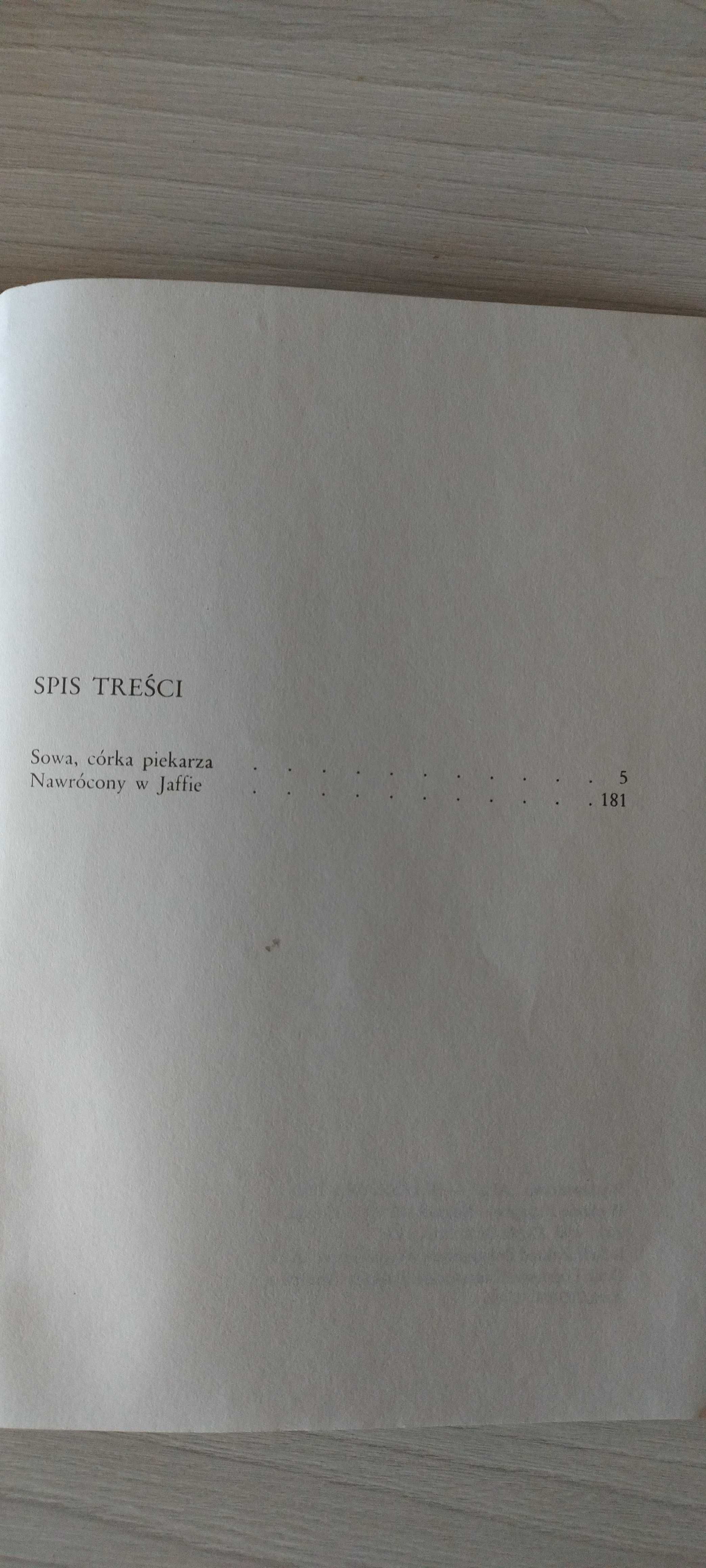 Marek Hłasko . Sowa ,córka piekarza
