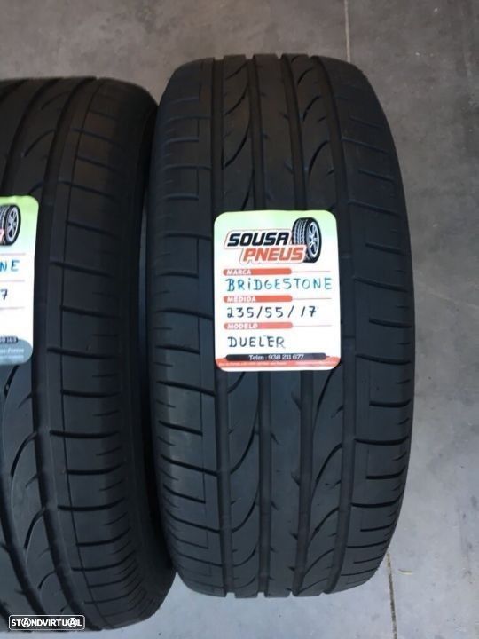 2 pneus semi novos bridgestone 235/55/17 - Entrega grátis 110 EUROS