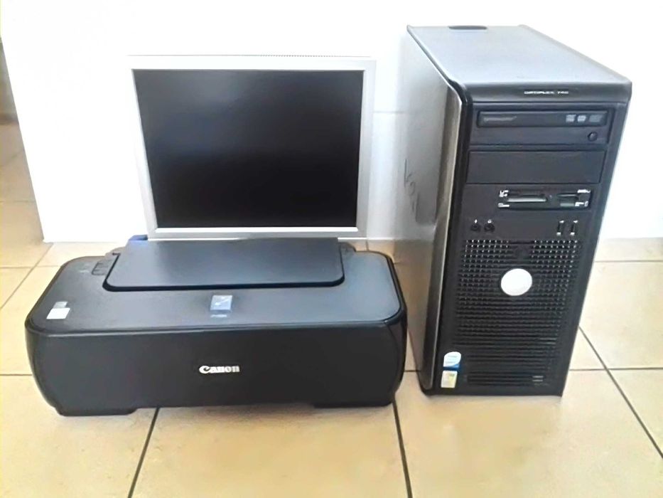 Komputer DELL OPTIPLEX 745 ! Bogaty komplet. Gotowy do pracy. TANIO !