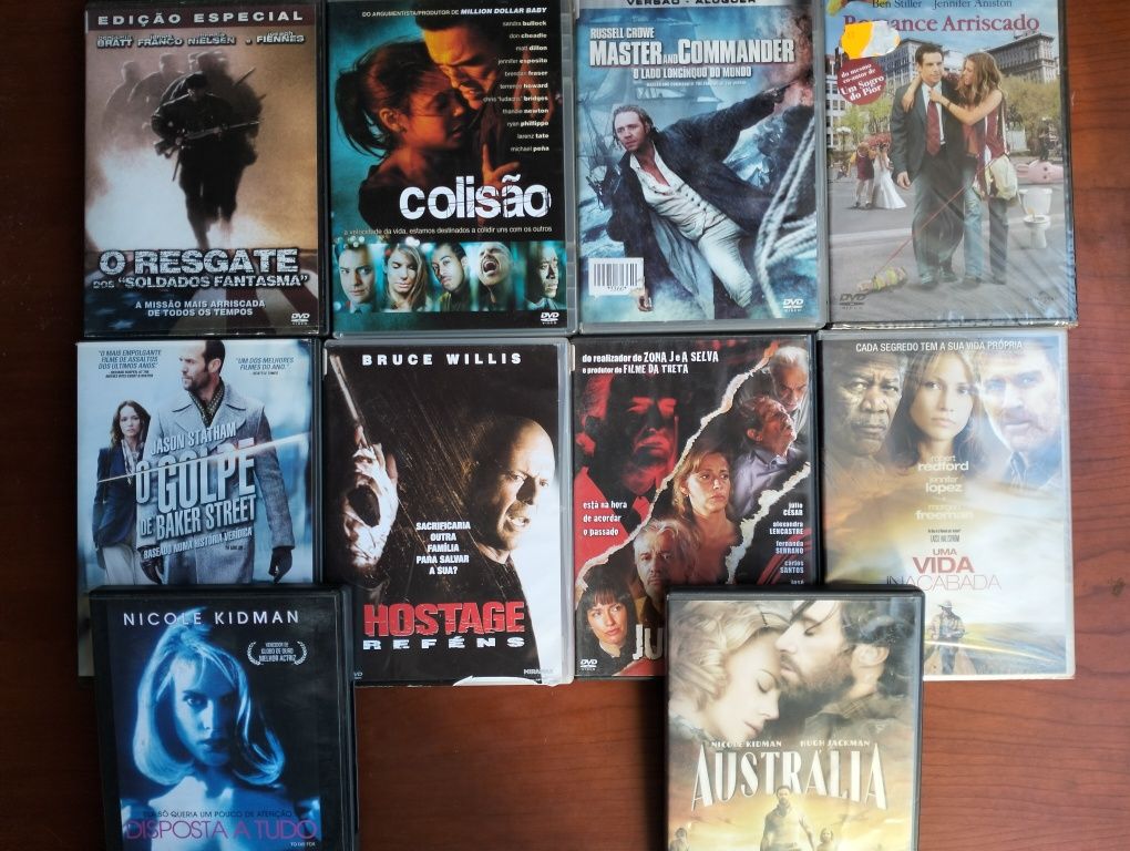 Lote de DVD's originais