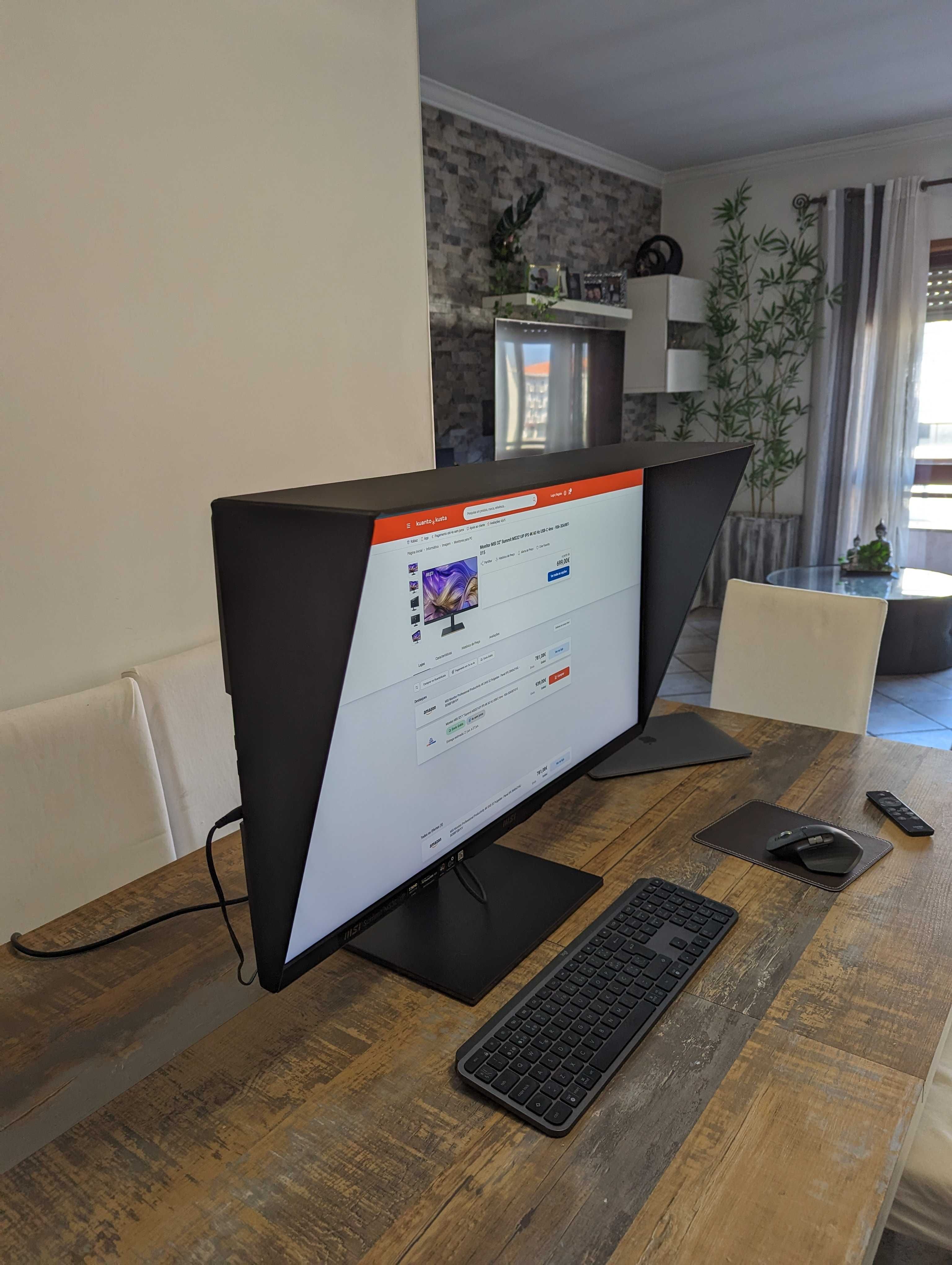 Monitor MSI 32" Summit MS321UP IPS 4K 60 Hz USB-C
