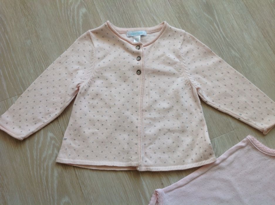 Obaibi штаны,реглан, кофта 6-9 мес