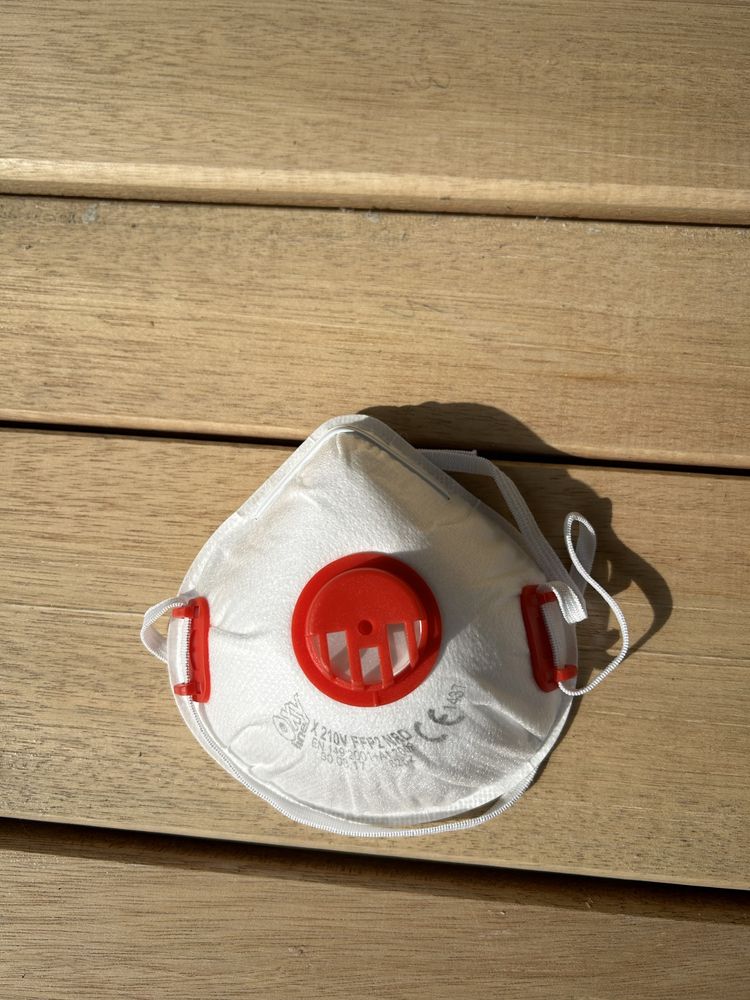 10 sztuk półmaska FFP2 X 210 V maska z zaworkiem