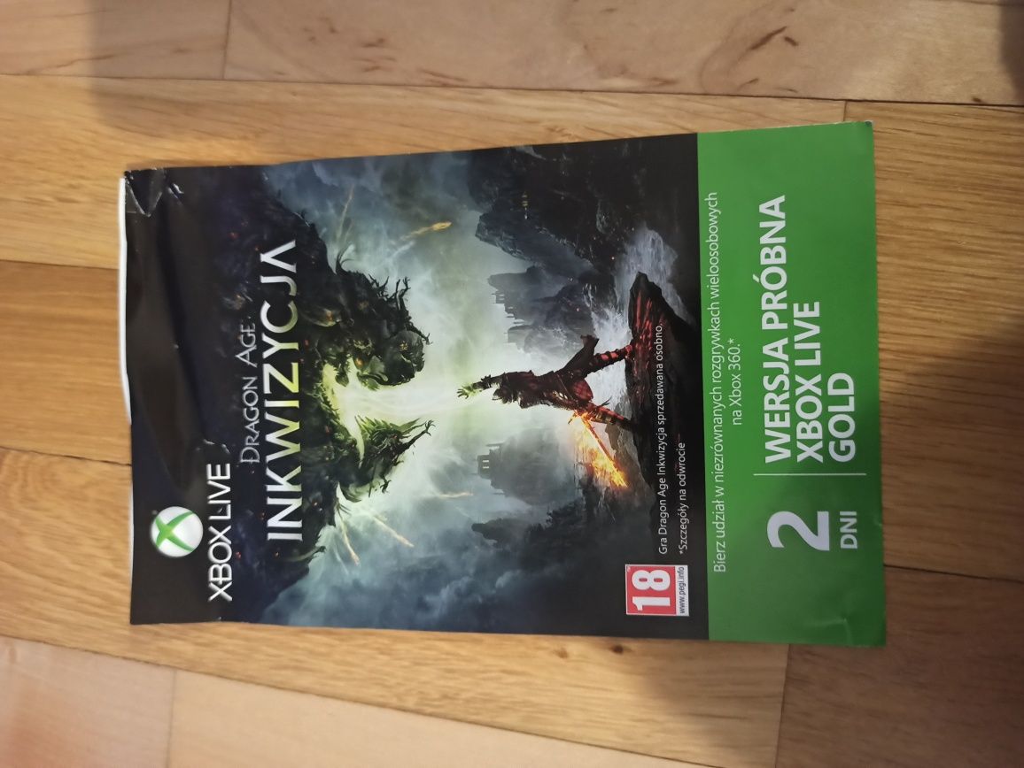 Dragon Age Inkwizycja + wersja próbna Xbox Live gold