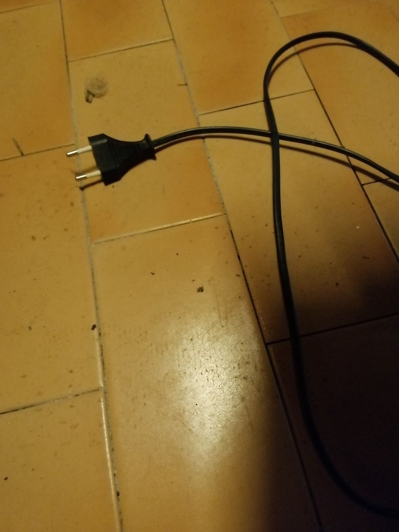 Leitor de DVD a trabalhar
