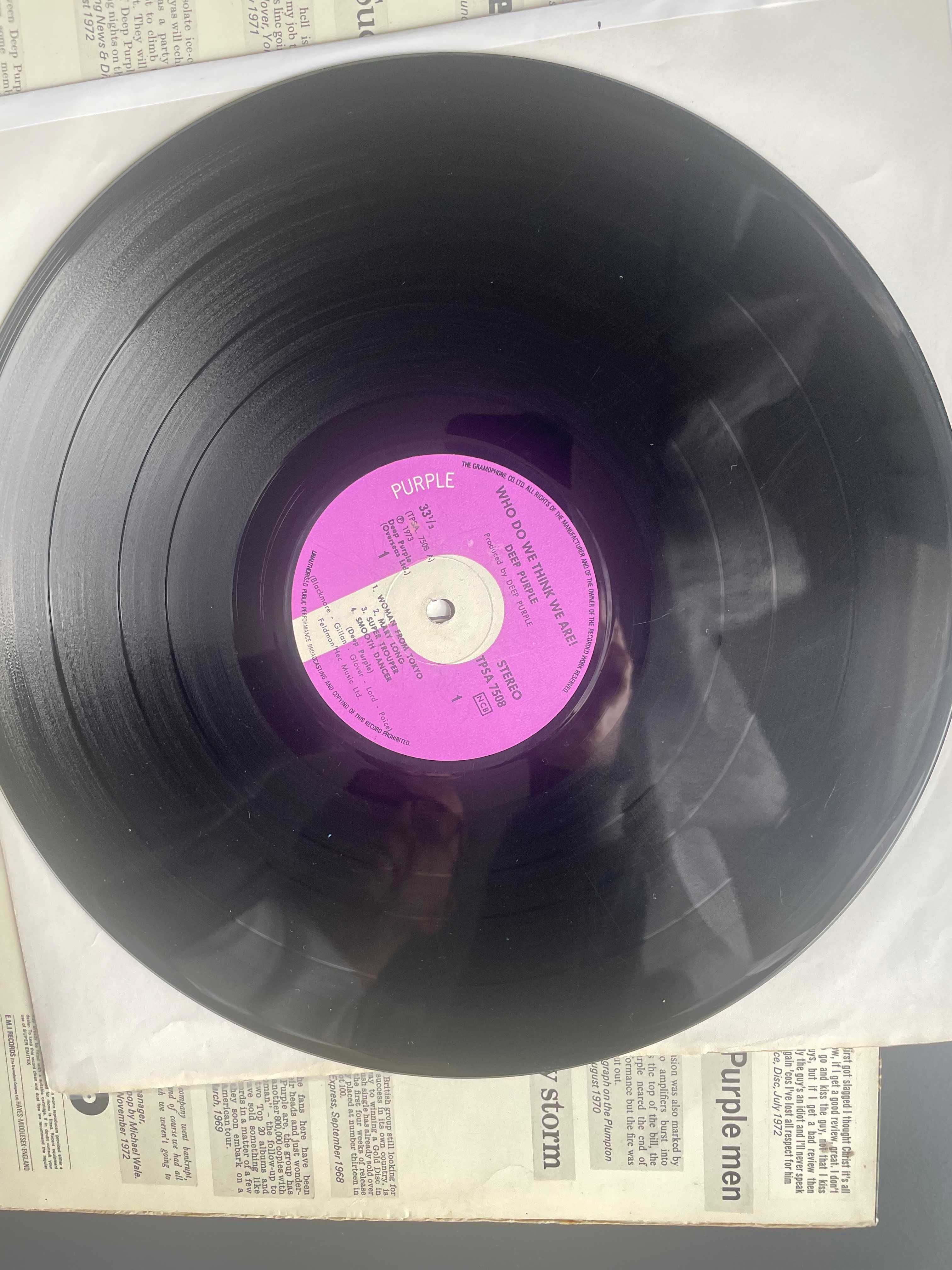 Deep Purple  -Who de we think we are