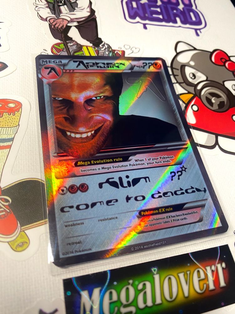 Aphex Twin carta de Pokemon