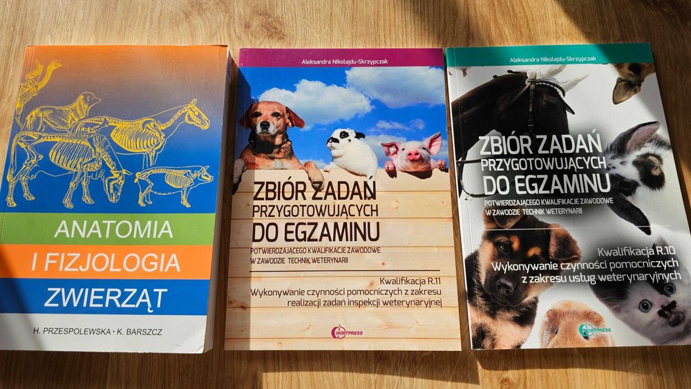 Anatomia i fizjologia zwierząt, Zbiory R.10, R.11 - NOWE + NOTATKI