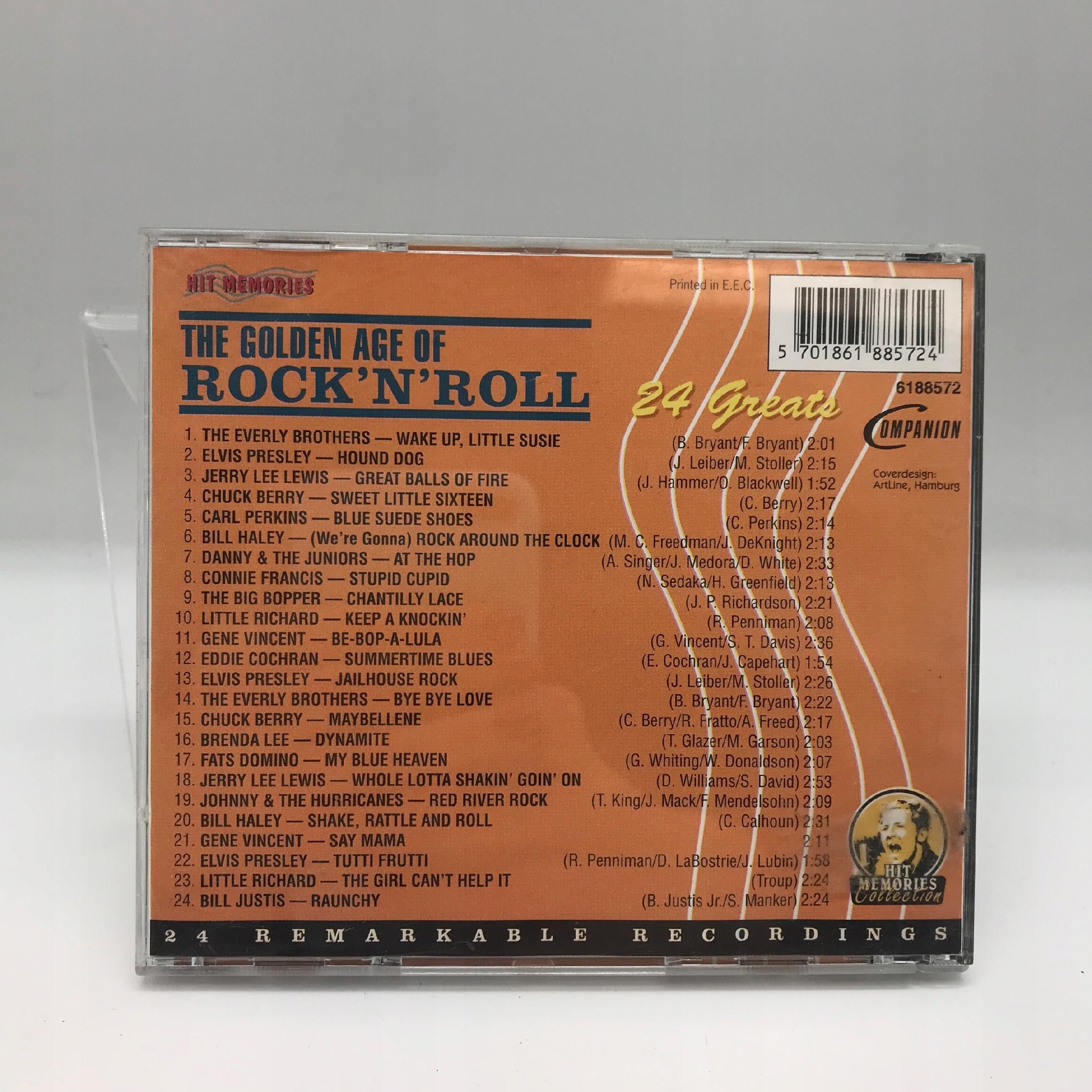 cd - various - the golden age of rock 'n' roll 24