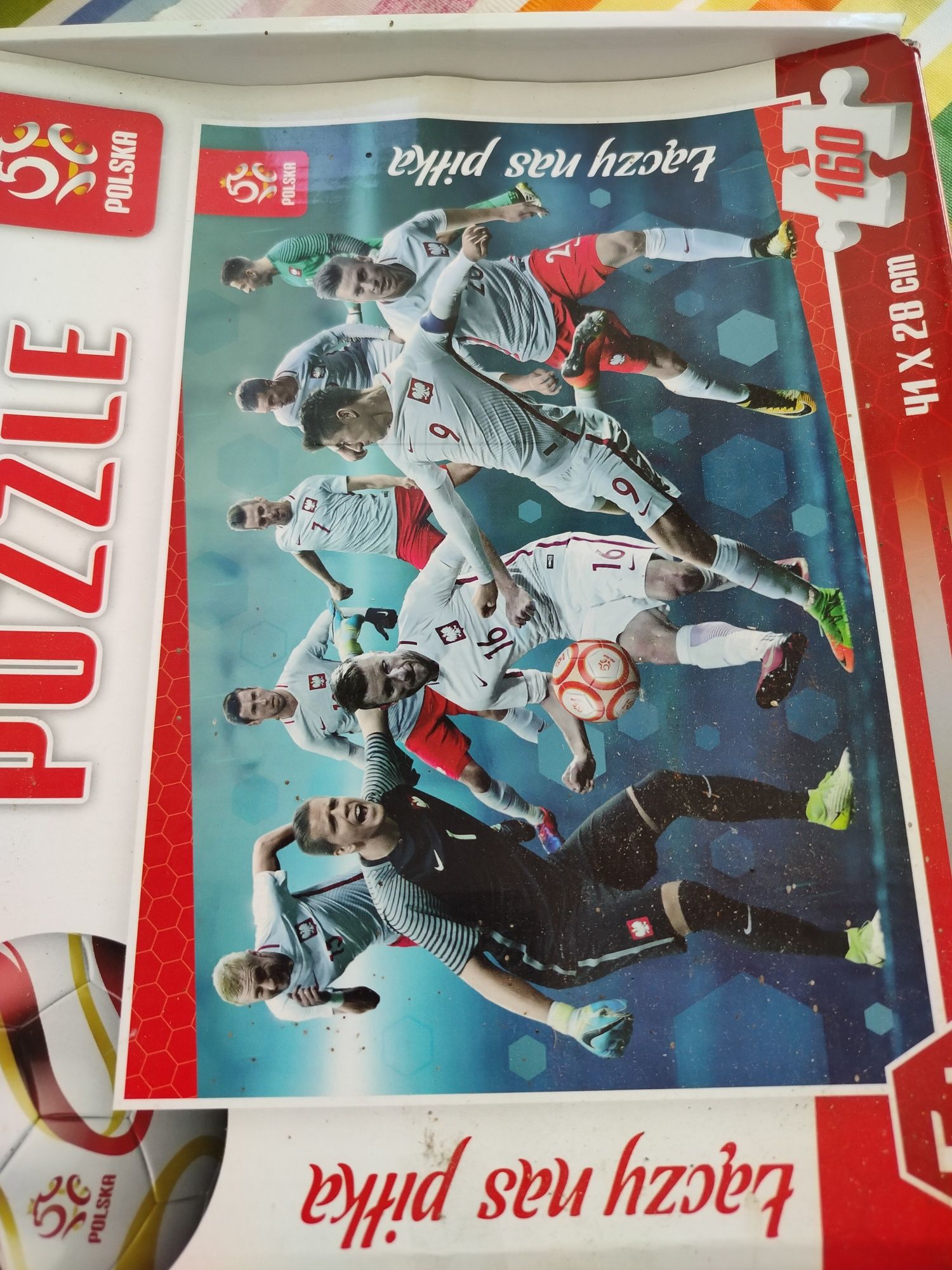 Puzzle 160 Polscy piłkarze.