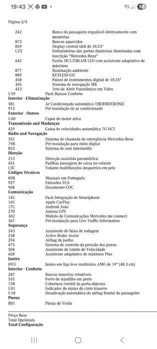 Mercedes-Benz A 180 d | Único Dono | 97.000 km | Full Extras |