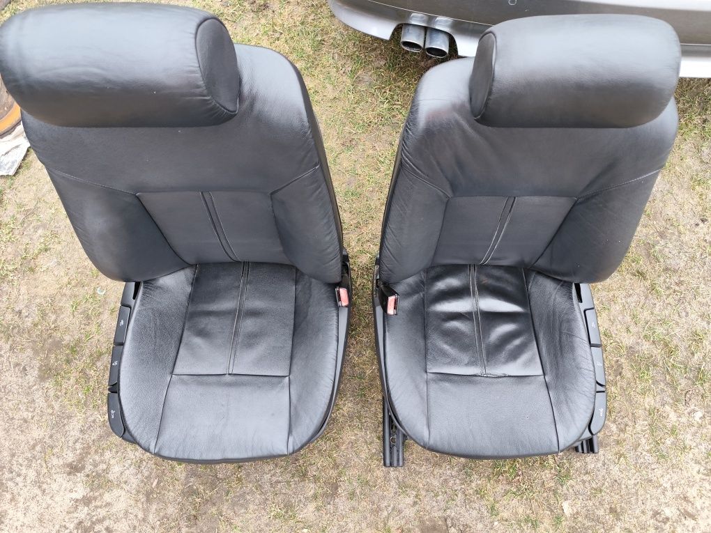 Skórzane fotele BMW E39