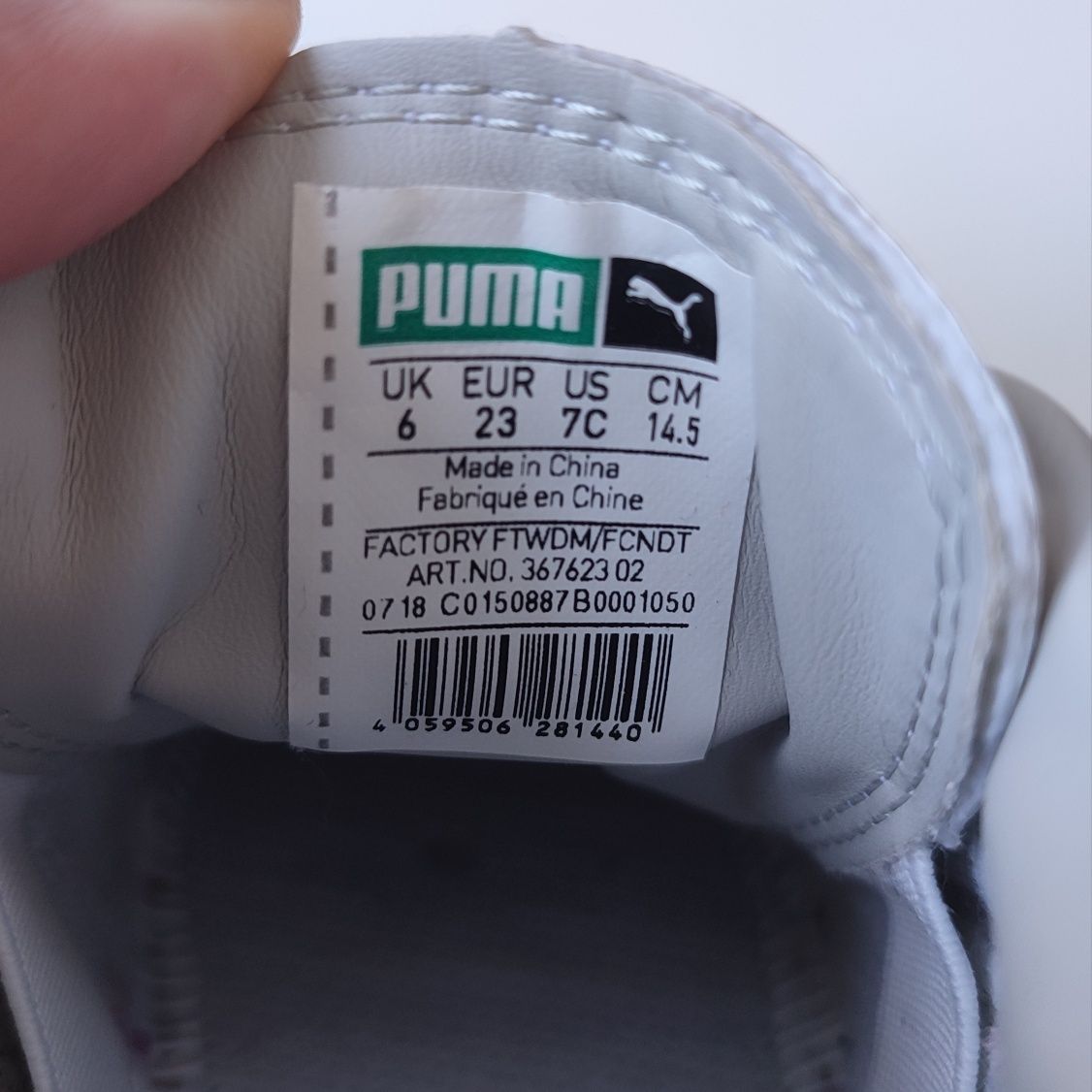 Кросівки Puma, кросівки для дівчинки, мокасини, взуття для дівчинки