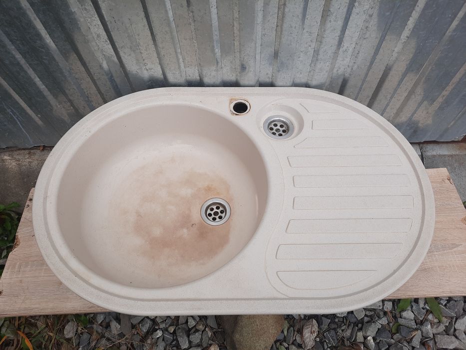 Zlew zlewozmywak jednokomorowy kuchenny 77x50 Eurostone Single 2