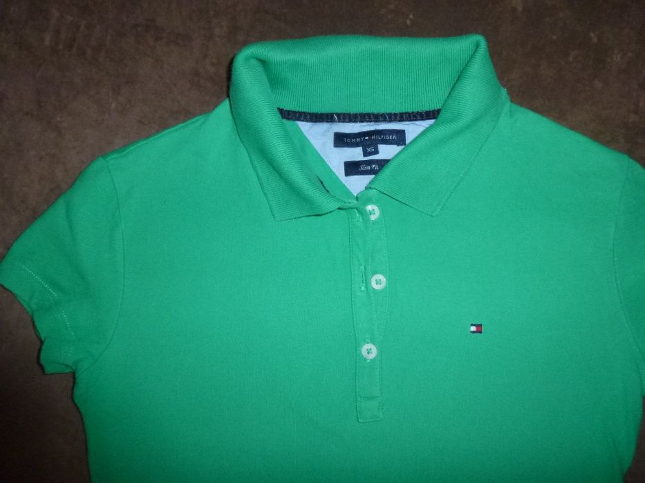 TOMMY HILFIGER bluzka, podkoszulek polo oryginalna 164 cm XS/S