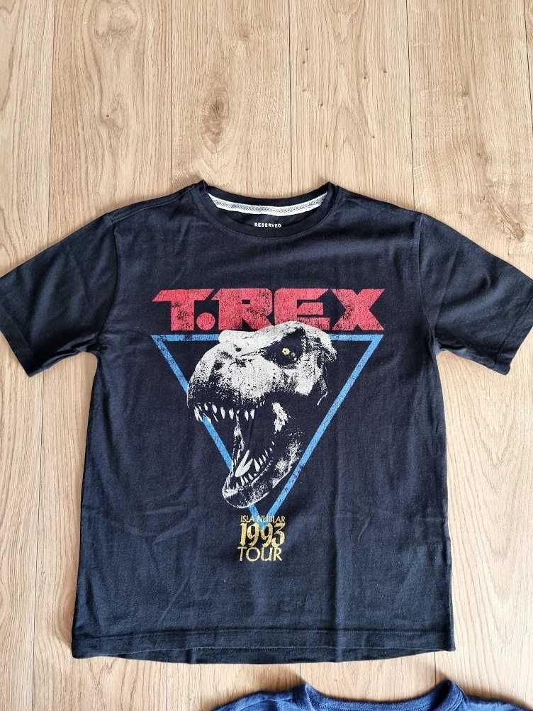 3x T-shirt z krótkim rękawem GAP, Reserved ,Next- rozmiar 140/146 cm
